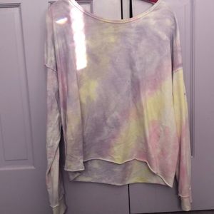 DTLA Brand Jeans tye dye crop top